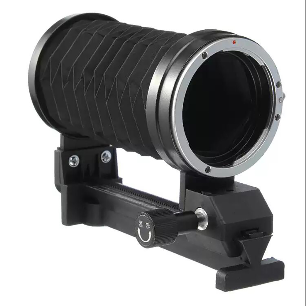 Camera Slider Rail - FOTGA マクロエクステンションベローズ シングルレールスライダー Nikon Fマウントレンズ DSLRカメラ