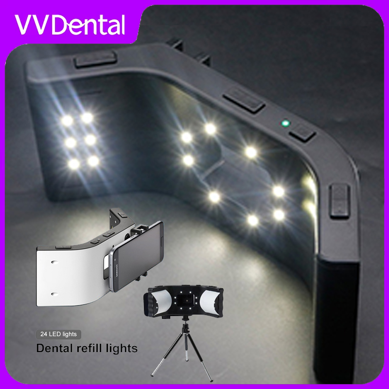 Photography Dental - VVDental LED歯科用カメラ撮影用口腔内フラッシュライト写真マクロ撮影用ライト歯科撮影機器用