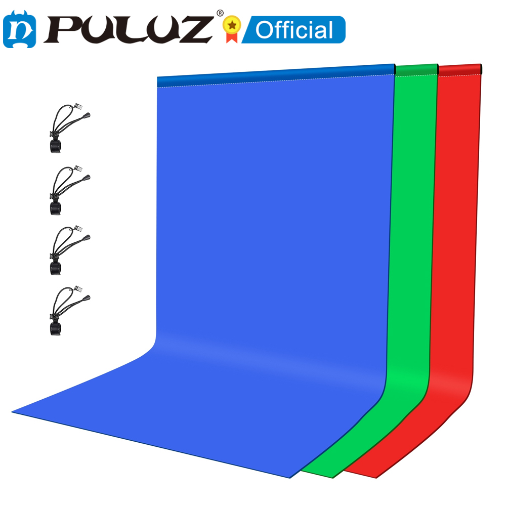 Photography Backdrop Muslin - Puluz-写真の背景,厚さ120g,写真の背景,3m x 2m x 2m,1m x