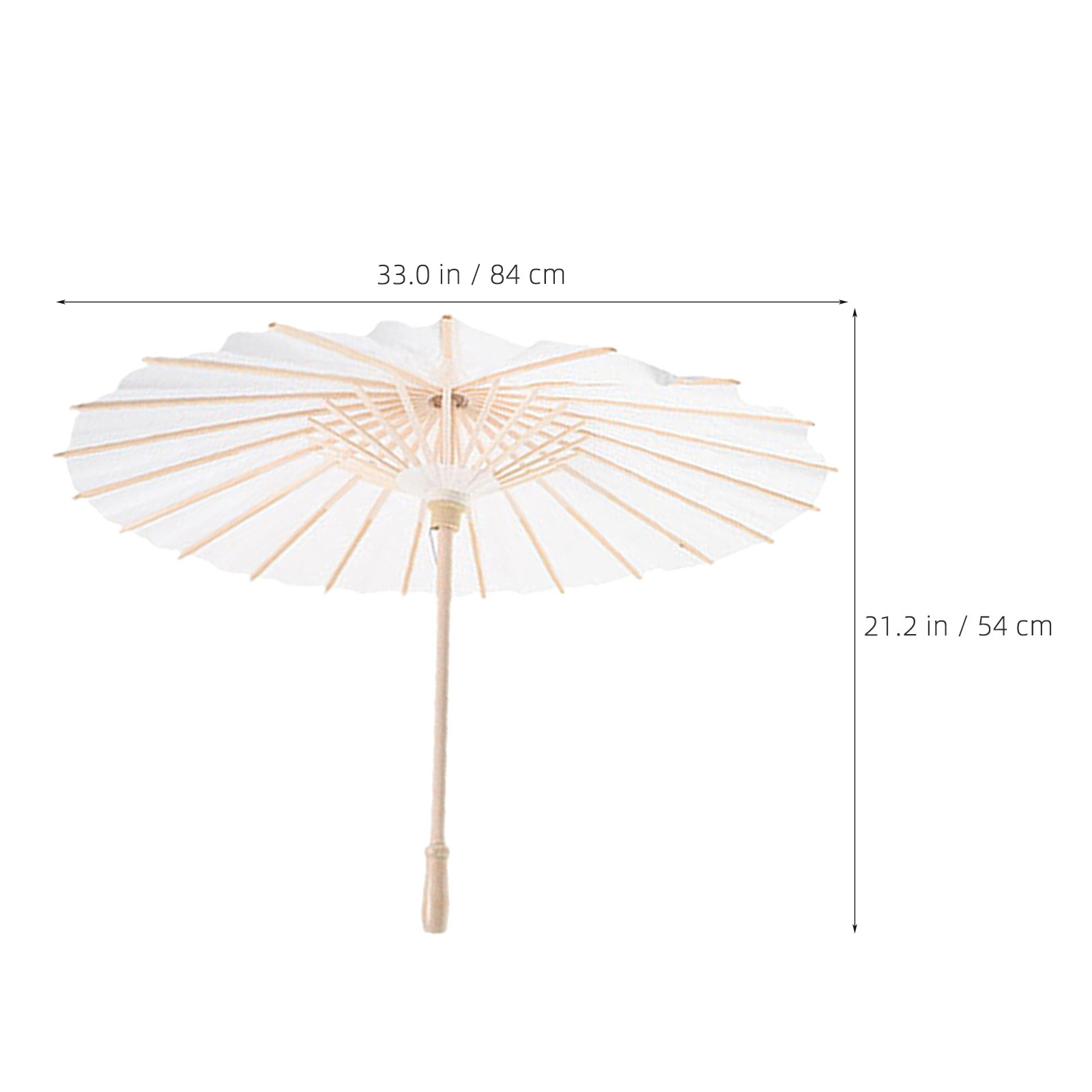5個入り白紙傘 中国風和風ブライダルパラソル ウェディング小 - Photography Umbrella のレビューと価格