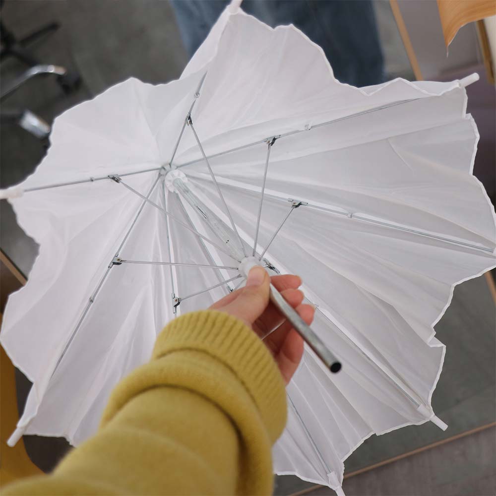 50cm/20インチ写真撮影用傘 金属製ハンドル 軽量布製照 - Photography Umbrella のレビューと価格