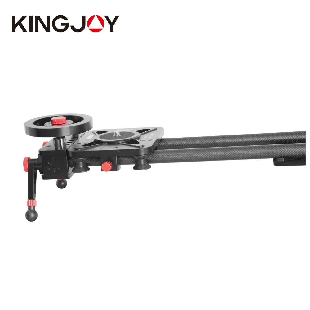Kingjoy カーボンファイバー DSLR ビデオカメラス - Camera Slider Rail のレビューと価格