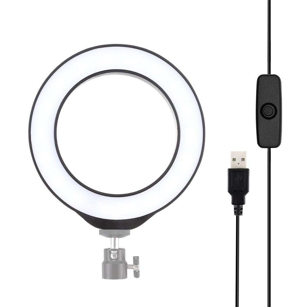 LEDリングライト12cm,写真撮影用USBライト,self - Photography Prompt のレビューと価格