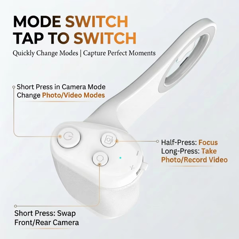 マグネット式スマホグリップ リモートズームコントロール付き  - Photography Style Iphone のレビューと価格