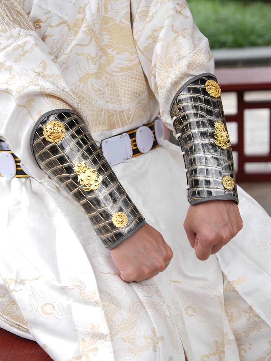 革忍者戦士剣士リストバンド男性韓服コスプレアクセサリーカンフ - Photography Of A Man のレビューと価格