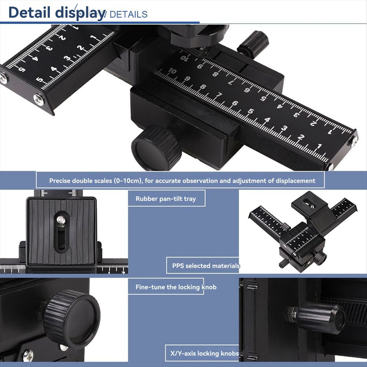 N05R 4 ウェイ マクロ フォーカシング レール スライ - Camera Slider Rail のレビューと価格