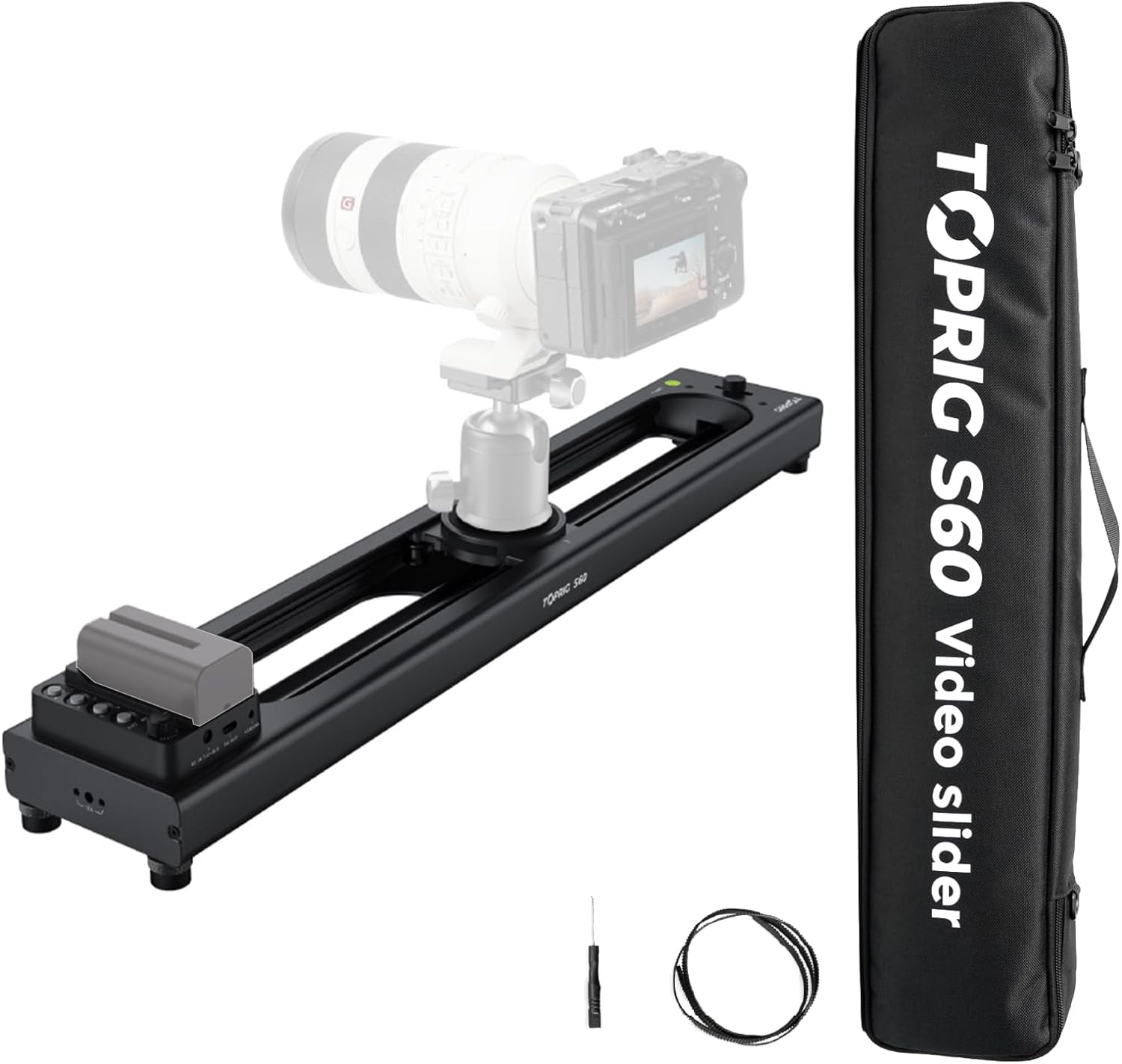 Accsoon Toprig S40 モータライズドスライダ - Camera Slider Rail のレビューと価格