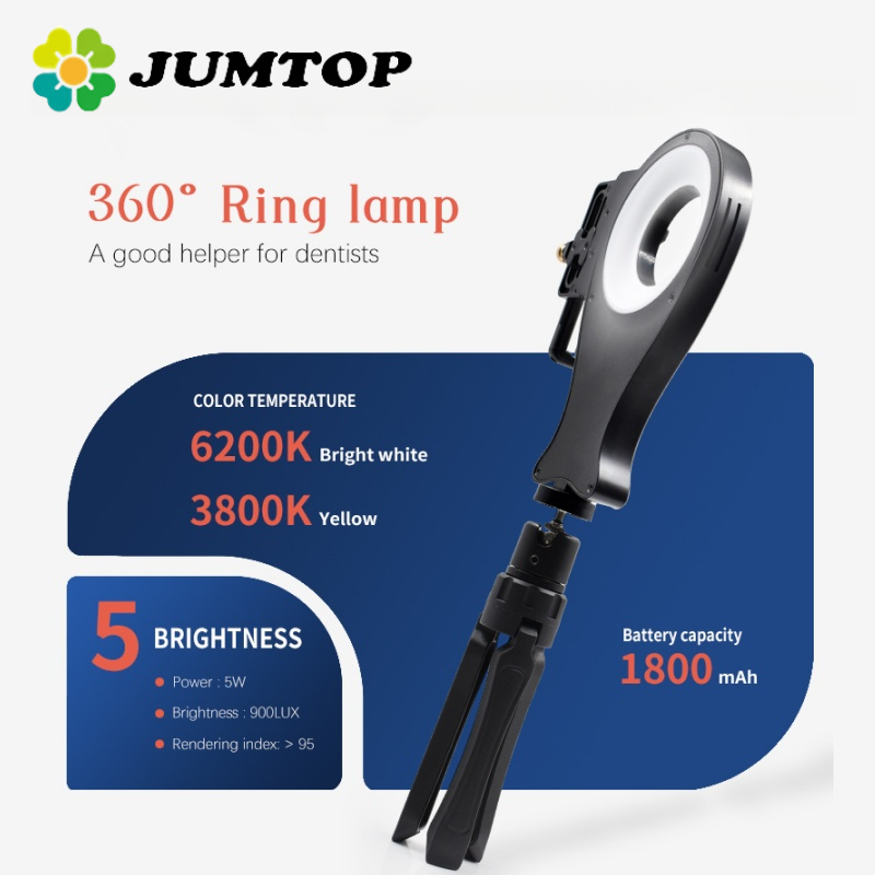 JUMTOP ポータブル歯科用撮影ライト 口腔充填ライト 6 - Photography Dental のレビューと価格